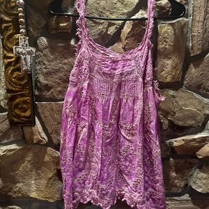 Magnolia Pearl Clementine tank in purple boba